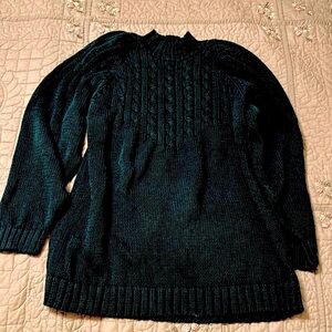 Dark green sweater